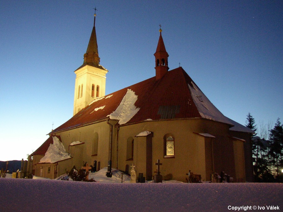 KOSTEL SV. IGNCE Z LOYOLY V MALENOVICCH