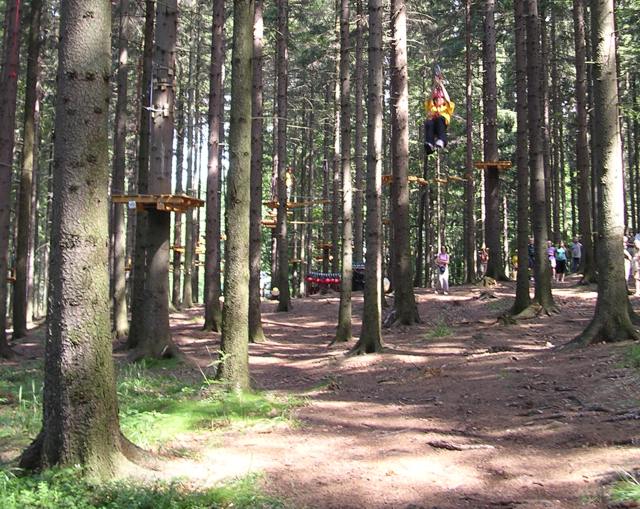 HORSK LANOV PARK TARZANIE TROJANOVICE